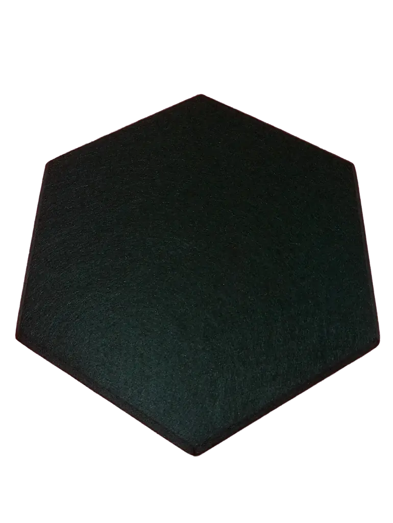 Espuma Acústica Hexagonal Alta Densidad De 35x32x1 cm 